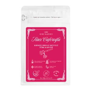 Kırmızı Orman Meyveli Türk Kahvesi - 100g