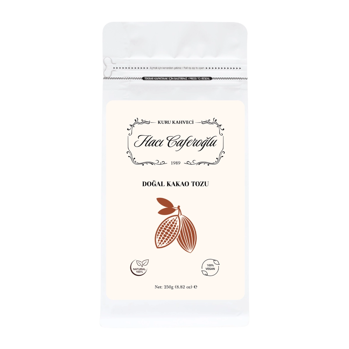 Doğal Kakao Tozu - 250g