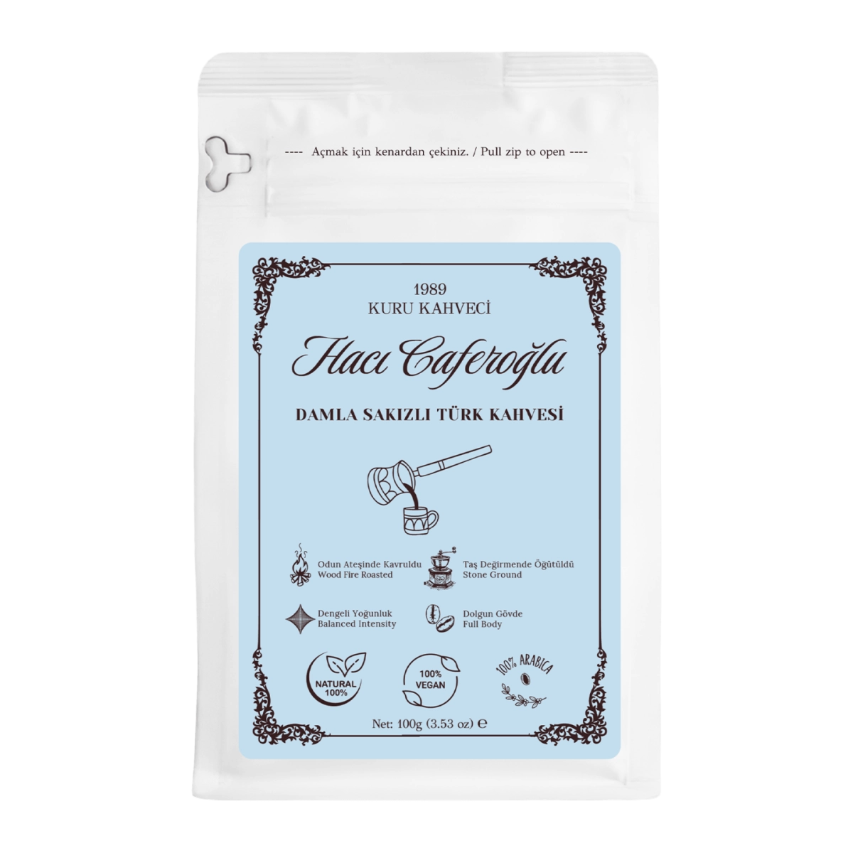 Damla Sakızlı Türk Kahvesi - 100g