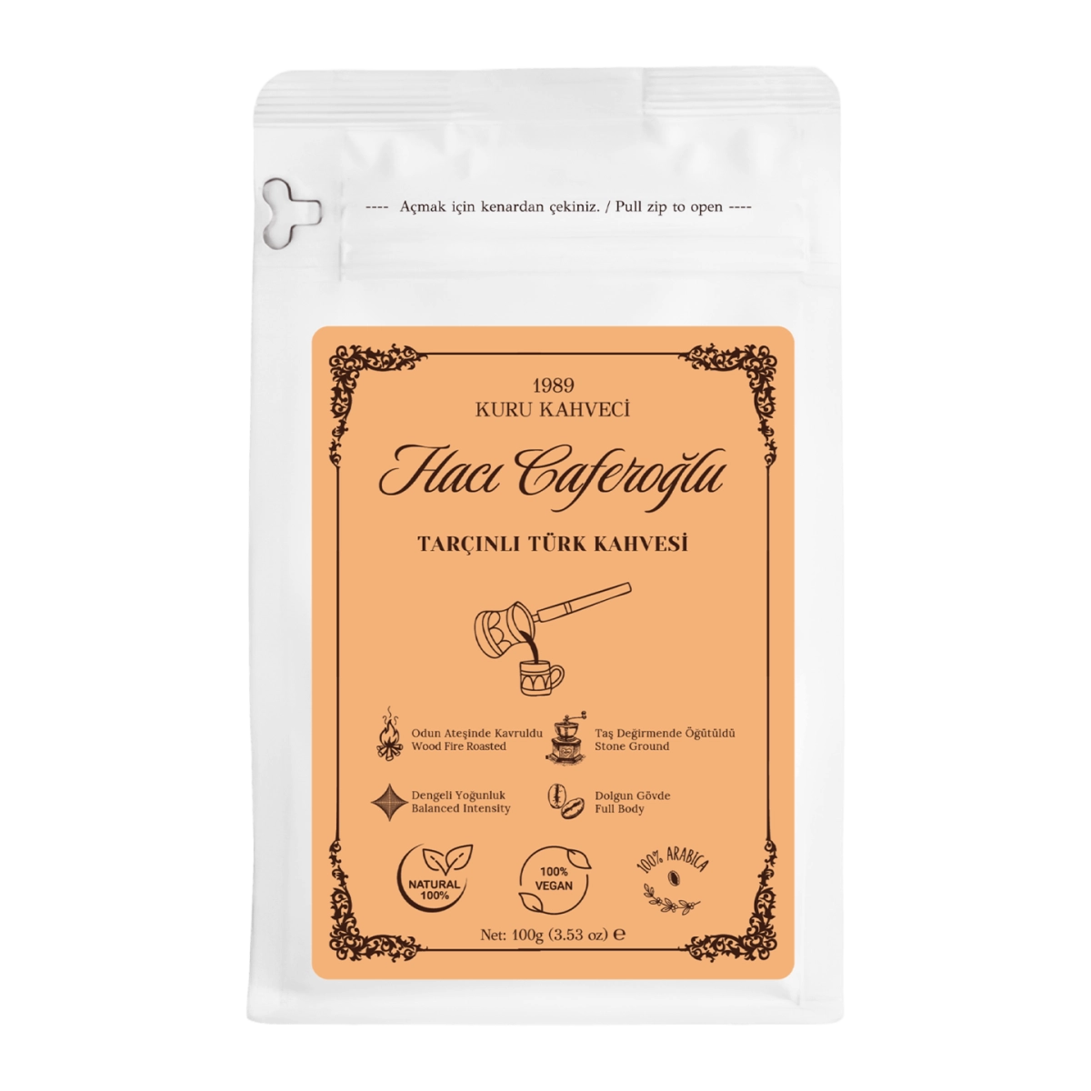 Tarçınlı Türk Kahvesi - 100g