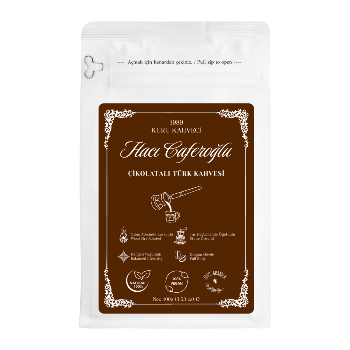 Çikolatalı Türk Kahvesi - 100g