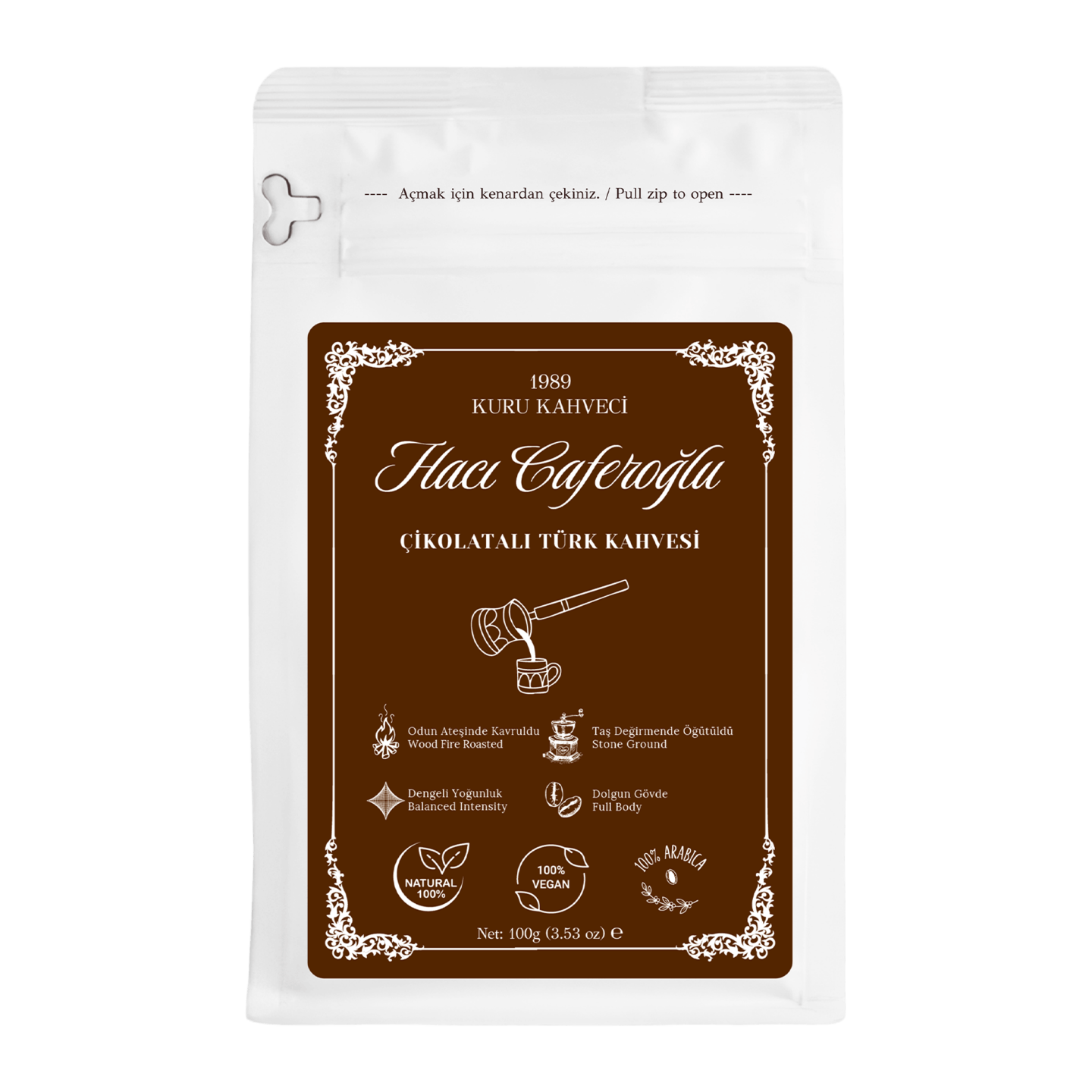 Çikolatalı Türk Kahvesi - 100g