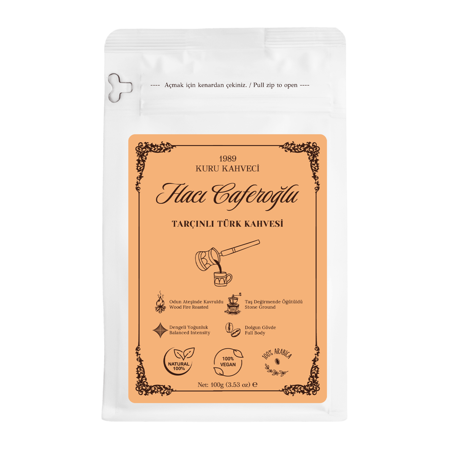 Tarçınlı Türk Kahvesi - 100g